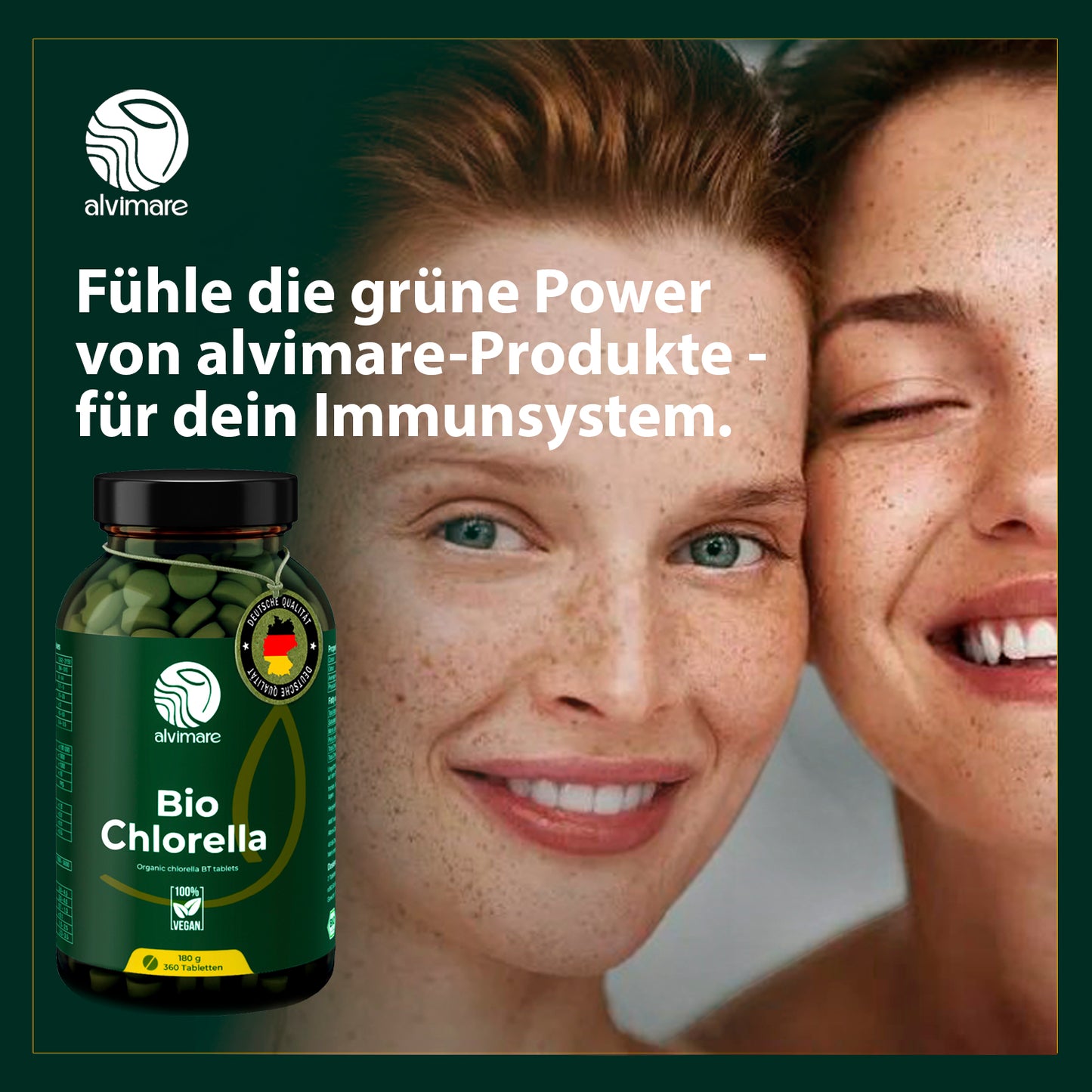 Bio Chlorella Tabletten 360 Stück (180g)